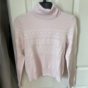 Forever 21 Light Pink Hello Kitty Turtleneck Sweater